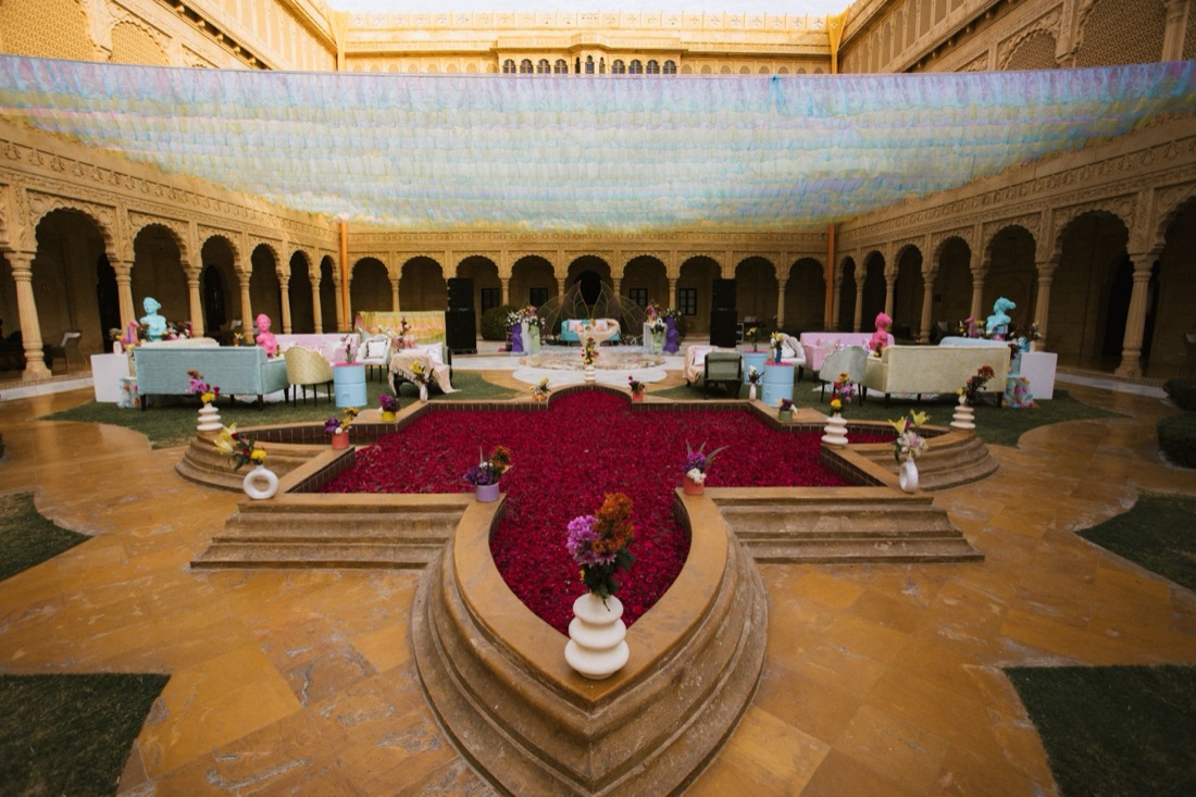 Palatial outdoor wedding venue Chennai